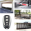 Remote Control for Automatic Gate Opener -433.92 MHz with Backup Keys 7