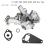 for Engine 3JH4E 3JH5E 3JH5AE 4JH4AE 4JH4E Water Pump 5