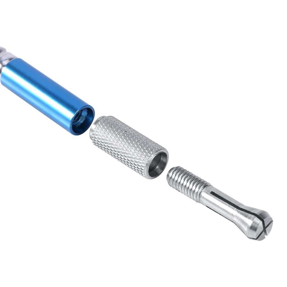 Blue Professional Microblading Blades Manual Eyebrow Tattoo Embroidery Pen Rack Tool (Blue)