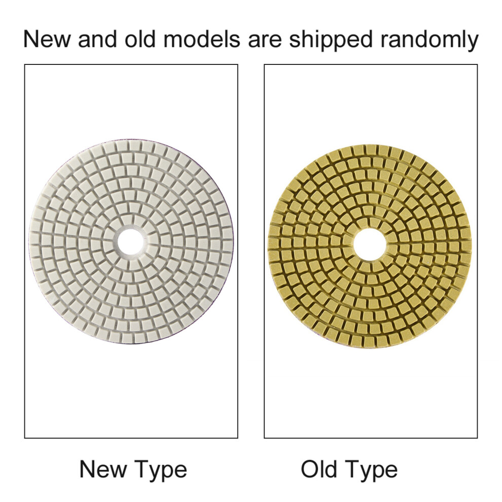 100Mm 4" Wet Diamond Wheel Polishing Pad For Granite Marble Stone(Granularity 800) 8471324476321