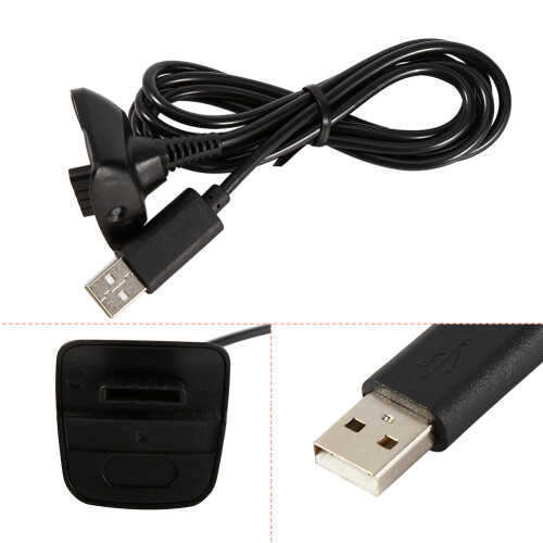 1,5 m USB-Ladekabel für Xbox 360 Wireless Controller Gamepad-Zubehör 2