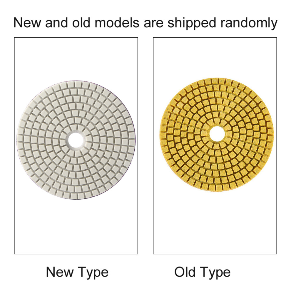 100Mm 4" Wet Diamond Grinding Disc Polishing Disc For Granite Marble Stone(Granularity 300) 8761324476286