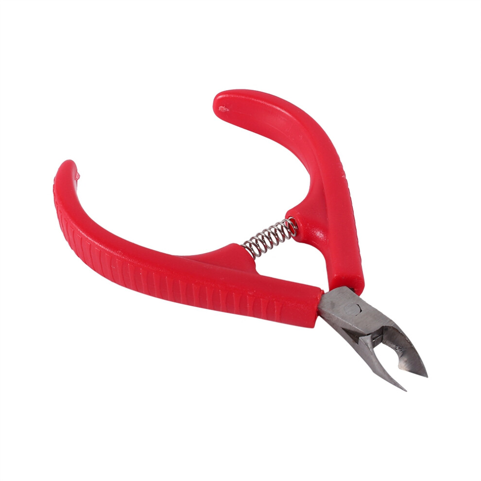 Professional Stainless Steel Plastic Nail Clipper Cutter Toe Finger Cuticle Plier Manicure Tool