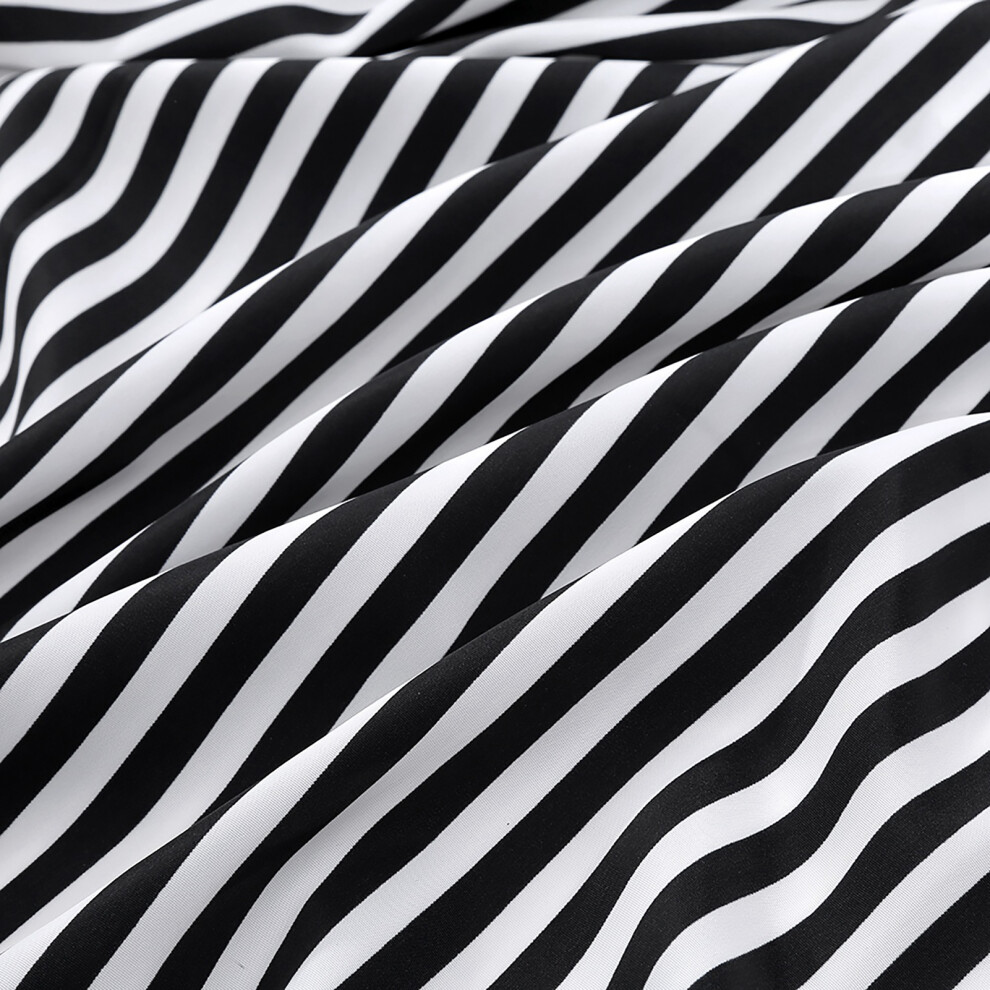 Adult Haircut Cape Stripe Hairdressing Hair Styling Cloth Wrap for Barber Gown Pro Salon Tool
