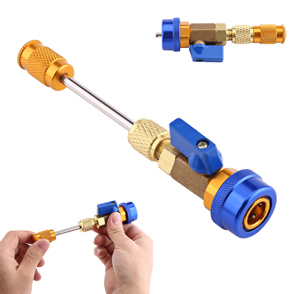 R134a / R12 / Crâ206 Auto Car Air Conditioning Valve Core Quick Remover Installer Low Pressure 4901324476532