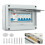 4 Way Consumer Unit Fuse Box with 63A RCD & 4 MCB Circuit Breakers, IP65 Waterproof Distribution Board for Garage Caravan Workshop 1