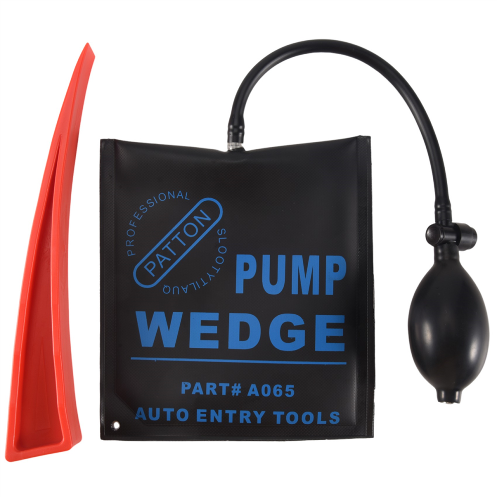 Car Air Pump Wedge Inflatable Hand Pump Shim Entry Open Tool Kit Red 4851826030476