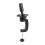 New Hairdressing Practice Training Mannequin Head With Clamp Black 4