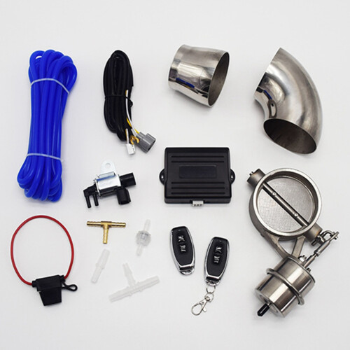 Universal Exhaust Cutout Vacuum Pump Vacuum Valve Control Unit 76MM 2