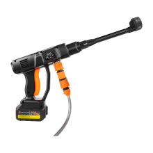 6 In 1 Spray Nozzles,Pressure Washers, Cordless Cordless Jet Washers,with 2 Batteres
