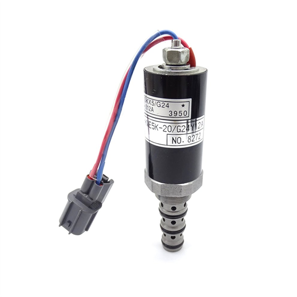 Solenoid Valve Kwe5k-20/G24y12a Yn35v00005f2 For Kobelco Sk200-2 4851826035679