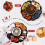 Tabletop Electric Marshmallow Roaster Set No Flame UK Plug Black 5