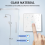 Smart Immersion Heater Timer, 40A 8000W WiFi Smart Switch with Timer, Smart Touch Boiler Timer Switch Works (White) 2