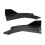 48cm Rear Bumper Protector Canards Splitter Side Skirt Black 1