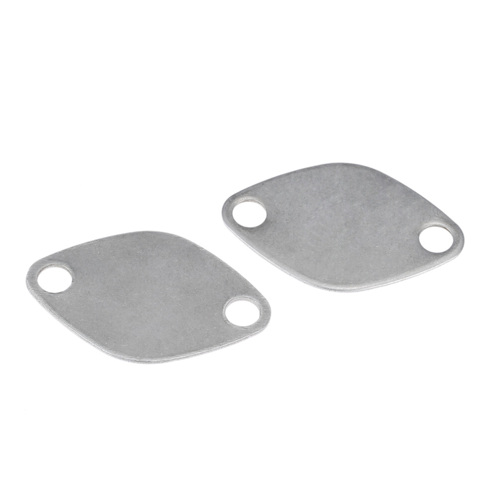 Pair Of Egr Valve Blanking Block Plates Kit For Renault Espace Laguna Master Trafic Vauxhall Movano 2.2 2.5 Dci 4971324482215