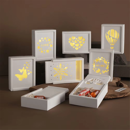 Storage Box Mould Hollow Out Storage Case Mold DIY Case Cement Mold 1
