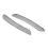 2Pc Car Wheel Eyebrow Reflective Sticker Trim Universal B 1