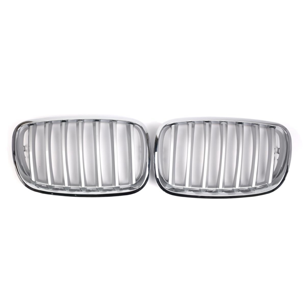Chrome Front Grill Keney Grille Cover Trim For E70 X5 2007-2013 4851826059392