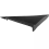 1Pair Car Mirror Triangle Trim Panel For Focus 2012-2018 2