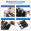 Shampoo Conditioner Dispenser, Bathroom Wall Mounted Soap Dispenser 5