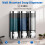 Shampoo Conditioner Dispenser, Bathroom Wall Mounted Soap Dispenser 7
