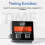 Tachometer Hour Meter RPM Digital Display Battery Replaceable 5