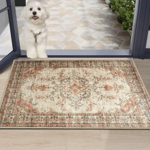 (40 x 60 cm (1 ft 4 in x 2 ft), Timeless) Traditional Runner Rugs Nonslip Kitchen Hallway Floor Carpets & Door Mats