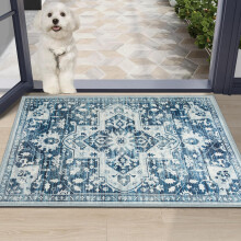 (40 x 60 cm (1 ft 4 in x 2 ft), Tranquil) Traditional Runner Rugs Nonslip Kitchen Hallway Floor Carpets & Door Mats