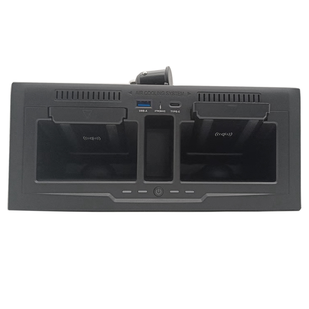 15W Car Wireless Charger Center Console Phone Holder Charging Plate 4851826073237