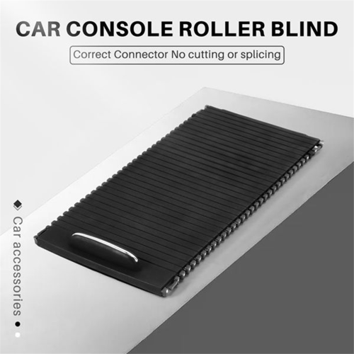 2Pcs Car Inner Indoor Centre Console Roller Blind Cover For 1