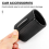 2Pcs Car Inner Indoor Centre Console Roller Blind Cover For 4
