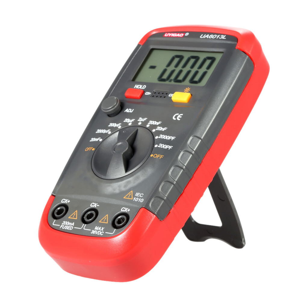 Uyigao Ua6013l High Precision Digital Lcd Capacitor Capacitance Meter Tester 6911324491846