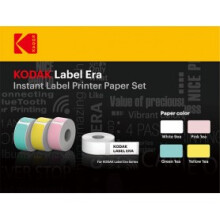 kodak label era instant label printer paper set