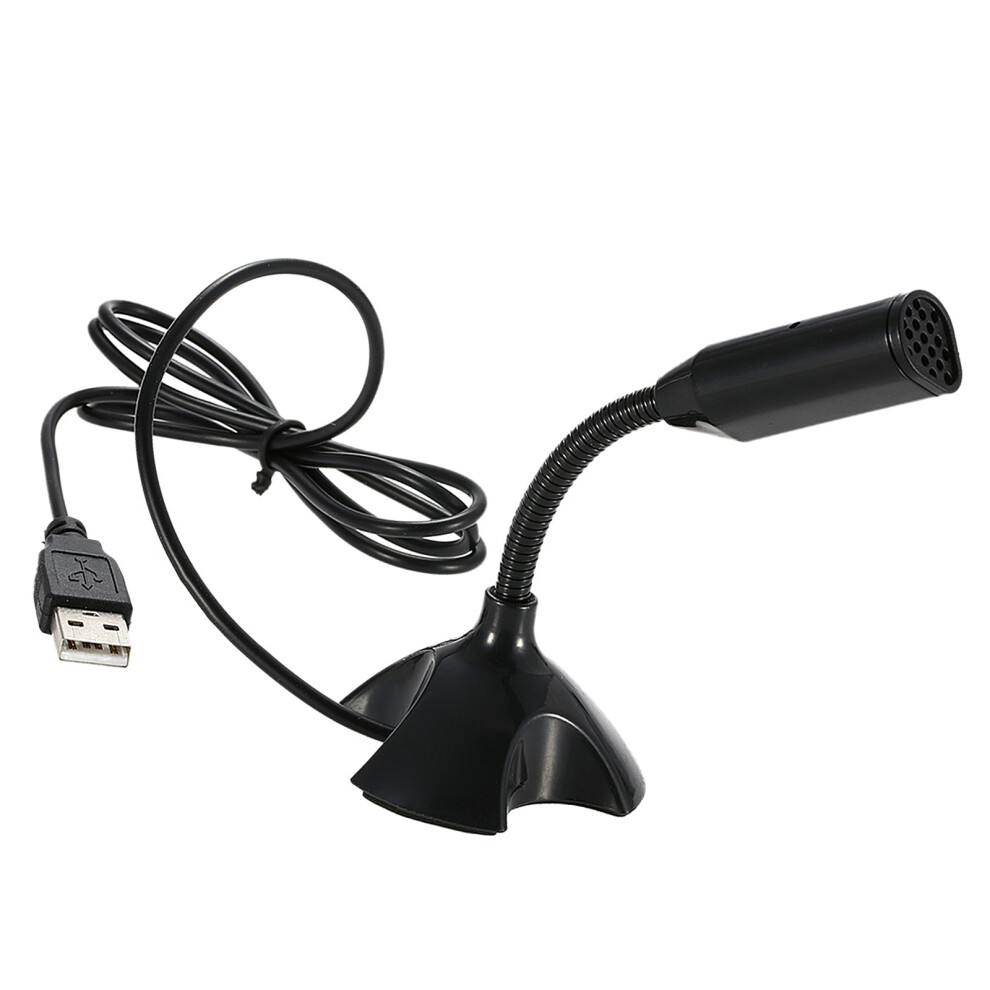 Usb Desktop Microphone 360 Adjustable Microphone Support Voice Chatting Recording Mic For Pc Mac With A Usb Port 7891324492632