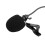 Mini Clip-On USB-Mikrofon 3,5 mm Professionelles Ansteckmikrofon mit Windschutz 4