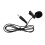 Mini Clip-On USB-Mikrofon 3,5 mm Professionelles Ansteckmikrofon mit Windschutz 5