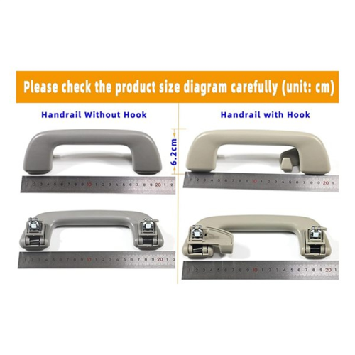 Inner Roof Armrest Ceiling Pull Handle for Dark Gray 2
