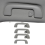 Inner Roof Armrest Ceiling Pull Handle for Dark Gray 4