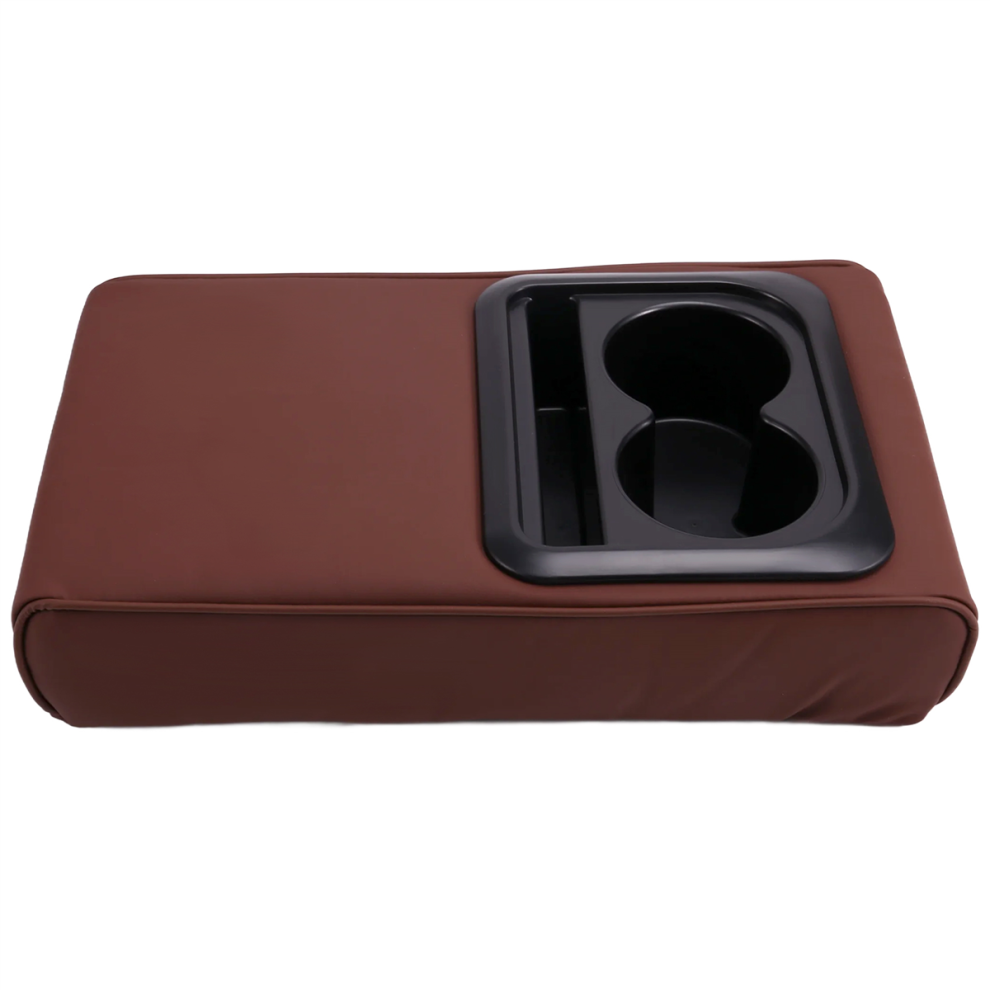 Car Armrest Box Pad,Anti-Fatigue Elbow Support Pad Universal Brown 4851826080488
