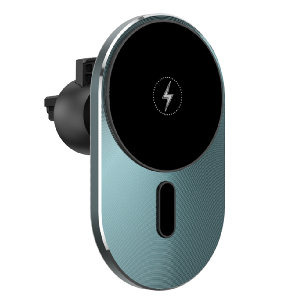 Magnetic Car Wireless Charger Macsafe For Iphone13 12 Magnet Air Vent Gray 4851826083403