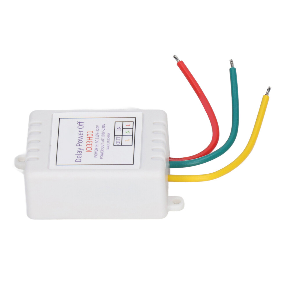 Relay Switch Adjustable Timer Timing Delay 110Vâ220V Input 1 Channel Output For Control 9381324495026