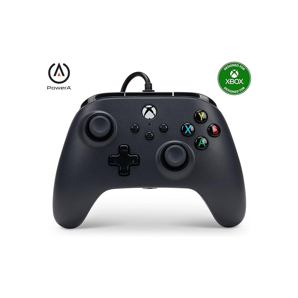 Powera Wired Controller For Xbox Series X & S, Xbox One, Pc, Windows 10 & 11, Dual Rumble Motors, Detachable 10Ft Usb Cable 1234569871651