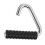 Fitness Handle Grip Silver C Shaped Universal Rubber Wrapped Training Pull Bar for Gym 10