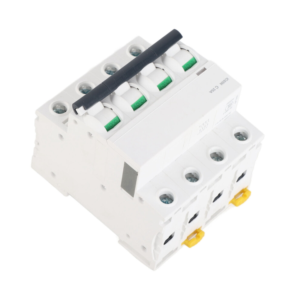 Miniature Circuit Breaker Pa66 Flame Retardant Housing 4P Automatic Circuit Breaker For Commercial Building Ac 400V 25A 8701324500208