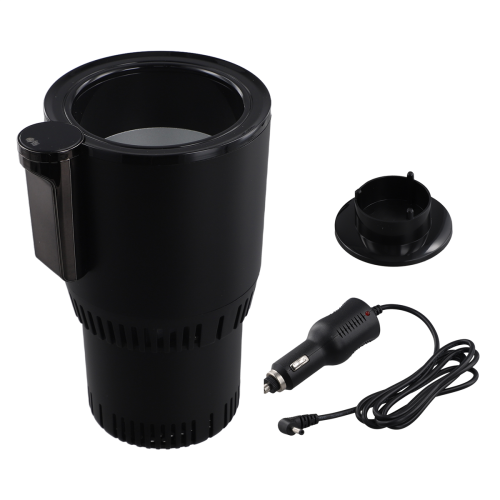 12V Digital Display Temperature Drinks Holders Black