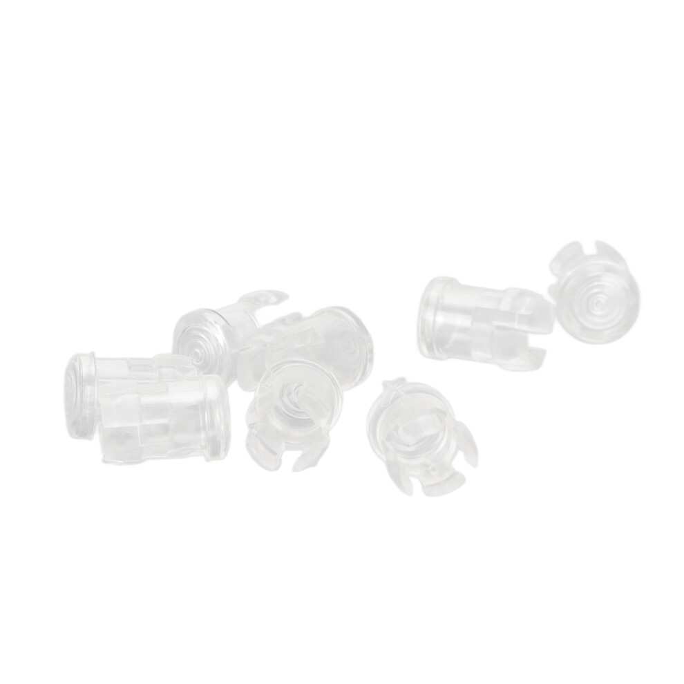 100Pcs Led Light Emitting Diode Shade Transparent Cap Protective Cover Electronic Component 3Mm 9321324502126