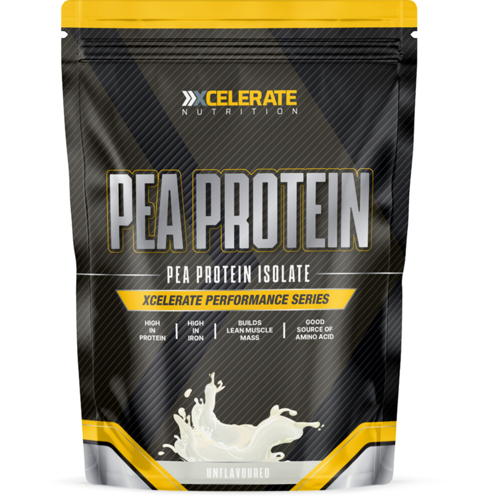 Xcelerate Nutrition Pea Protein 1Kg Unflavoured