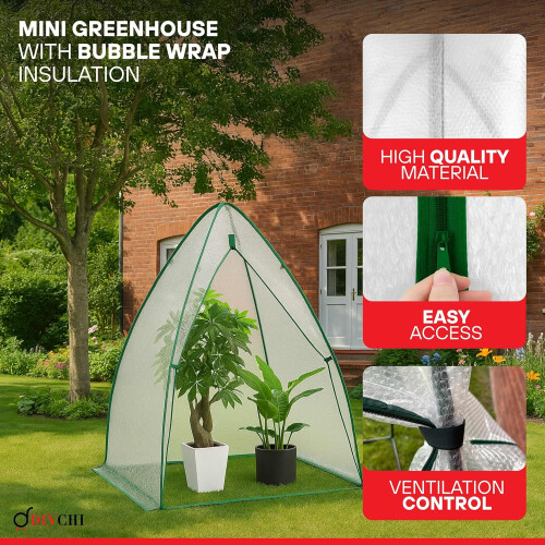 Bubble Dome Greenhouse  Plants Garden  with Double Bubble Insulation