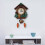 Cuckoo Clock Tree House Wall Clock Art Vintage Decoration for Home 13