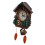 Cuckoo Clock Tree House Wall Clock Art Vintage Decoration for Home 15